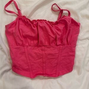 Hollister Bright Pink Tank Top